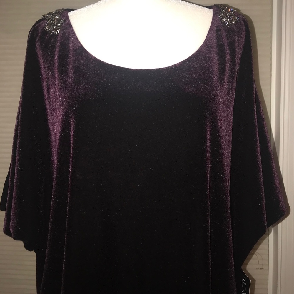 Women’s Plum Colored Evening Dress